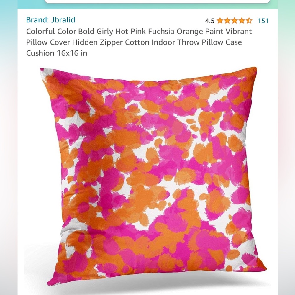 2 18x18 pillow cases